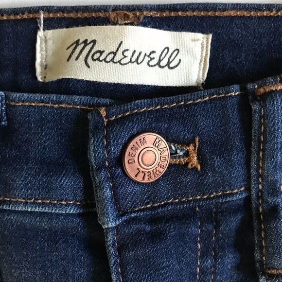 - 🆕MADEWELL 9” mid rise skinny dk blue denim! - Picture 6 of 11